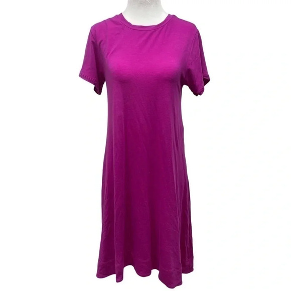 SUMMERSALT Cool Off coverup dress. Fuschia. Size Small. Tencel/spandex. EUC. - Picture 1 of 4